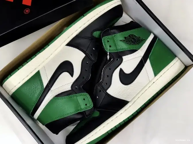 Rep MAX Air Pine OG High Jordan NRG 555088-302 Green Sail-Black 1 0610